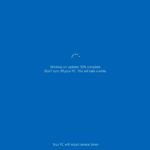 Fake Windows Update Screen